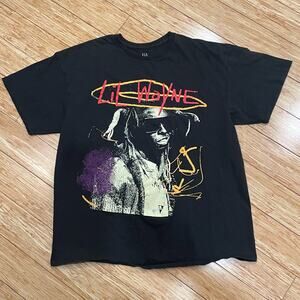 Vintage Lil Wayne T-Shirt retro hip hop rap hot boyz 90s y2k
